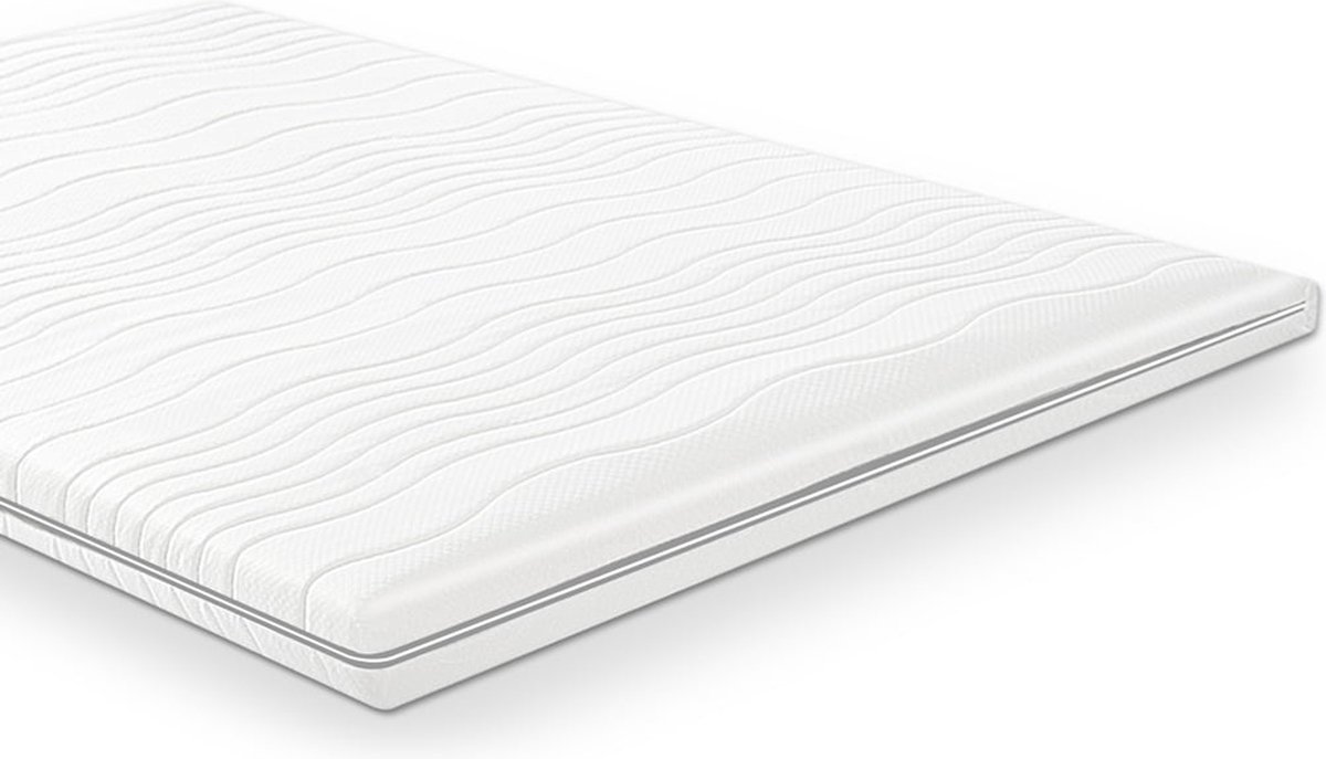 Koudschuim Topdekmatras/topper 200x220 dikte 9 cm