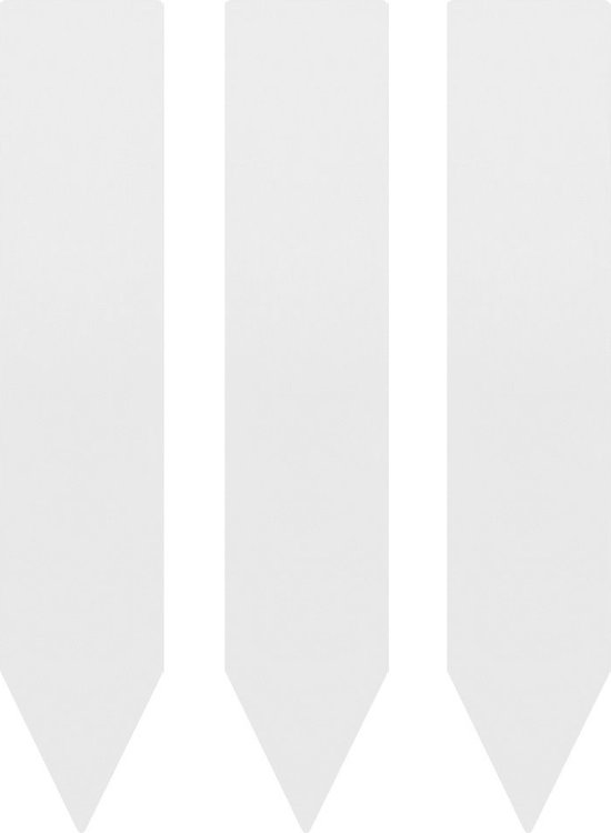 Étiquettes à insérer CombiCraft en PVC 20 x 100 mm blanc - 100 pièces