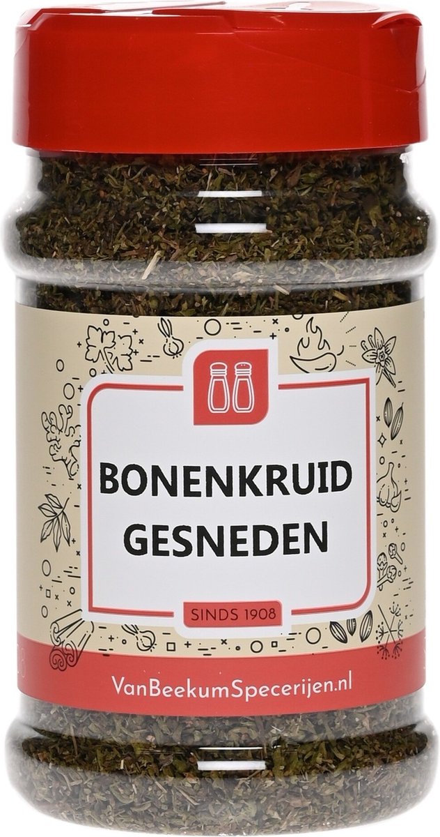 Goedkoopste Van Beekum Specerijen - Bonenkruid Gesneden - Strooibus 50 gram