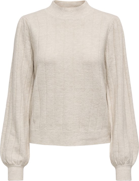 ONLY Onlchick Stitch Maglione Donna A Collo Alto A Coste - Maglia Lunga, Vestibilità Comoda, Perfetto Per L'inverno