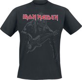 Iron Maiden Eddie Bass Heren T-shirt - zwart - XL