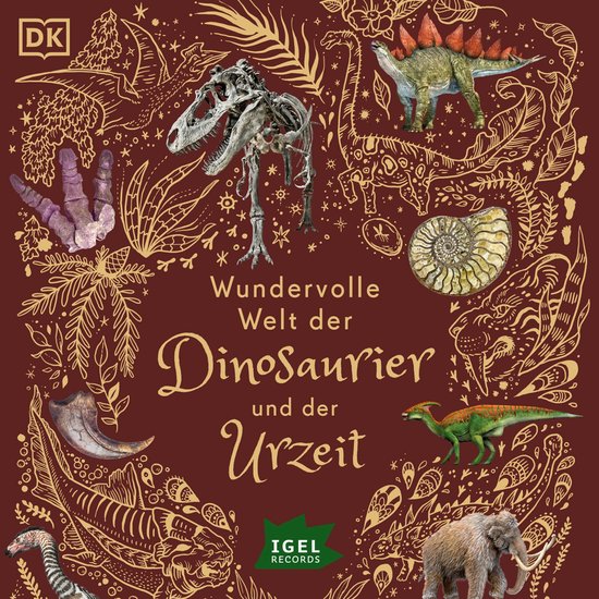 Wundervolle Welt der Dinosaurier und der Urzeit - cover