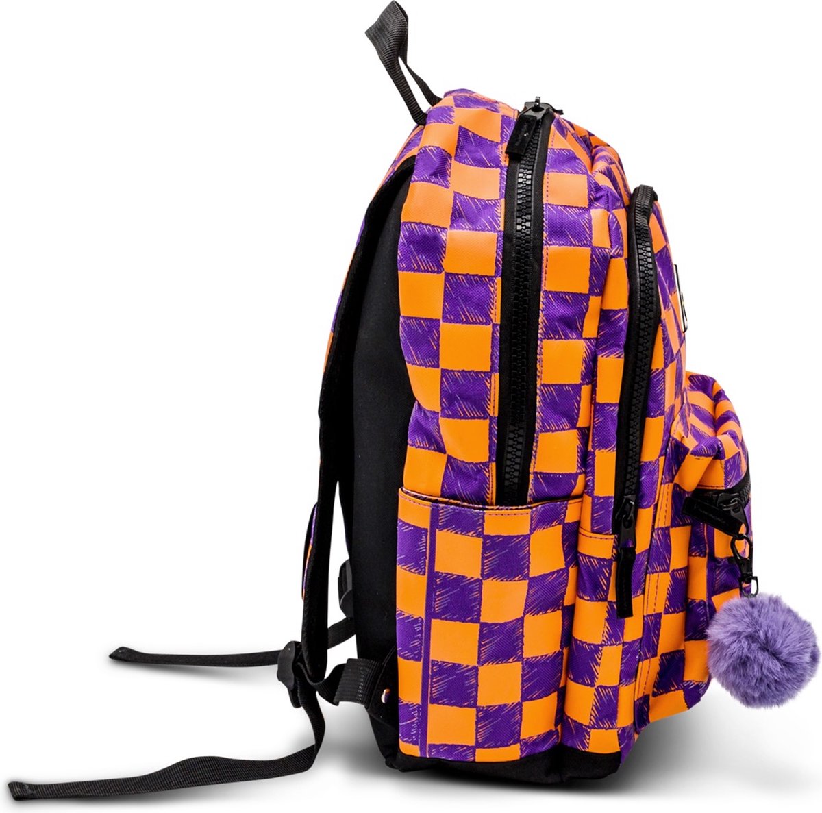 LITTLE LEGENDS BACKPACK L MULTI CHECKERBOARD – foto 8