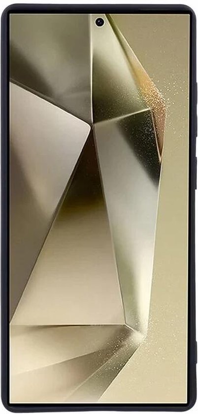 Zwart Dun TPU Hoesje Geschikt voor Samsung Galaxy S25 Ultra | Back Cover | Lichtgewicht | Ultra Dun | Flexibel | Zacht