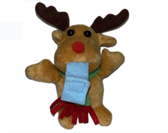New Age Devi - Speen-knuffel voor het perfecte kraam-cadeautje - knuffel-speen met schattig Rendier-motief