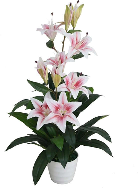 Kunst lelie plant