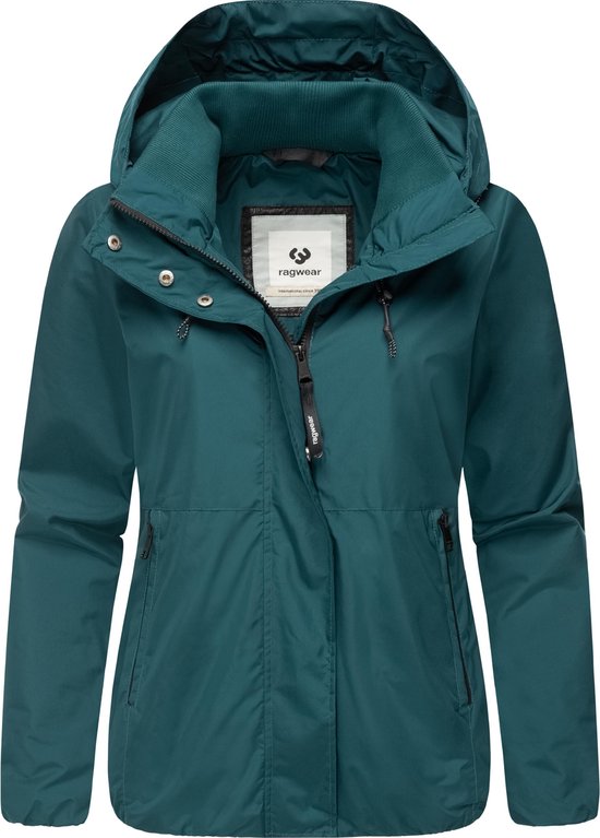 Ragwear EDITAH SHINY YOUMODO - Winterjas - stone/donkergrijs