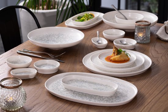 Bol de service Bonna - Lunar Ocean - Porcelaine - 21 cm - lot de 2