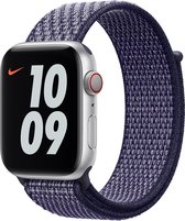 Apple Watch Nike Sport Loop 44mm Purple Pulse voor Apple Watch SE 5 6 bol