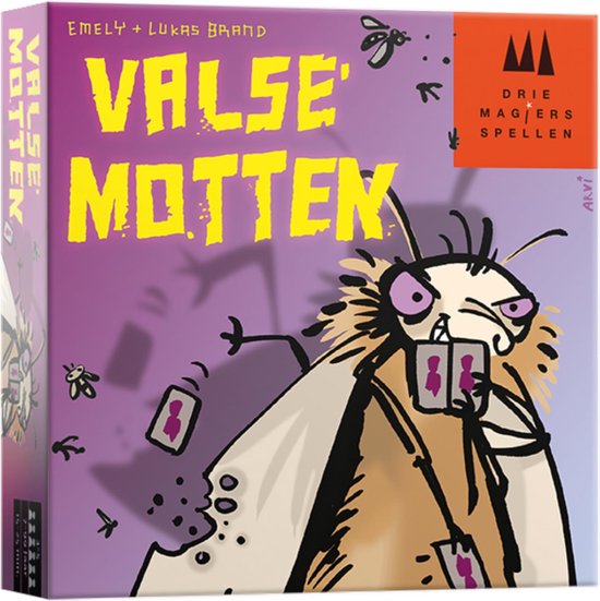 999 Games - Valse Motten - Kaartspel - Familiespel - Actiespel