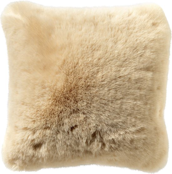 MARCELLO | sierkussen | 45x45 cm | Pumice stone | bruin | | met luxe binnenkussen