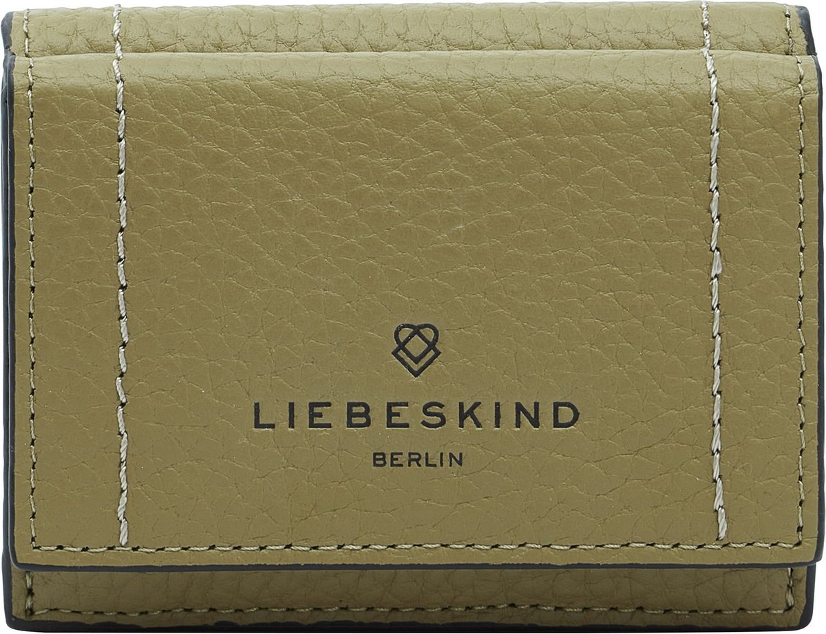 LIEBESKIND BERLIN Leren Portemonnee Geri Lillian Wallet Princess Green Kaki