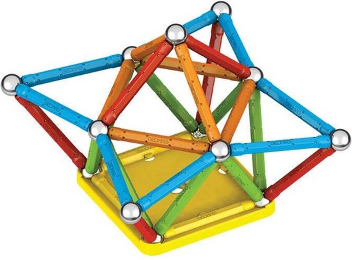 Geomag Super Color Recycled - Magnetisch Constructiespeelgoed met Panelen - 60-delig - Vanaf 3 jaar — afbeelding 17