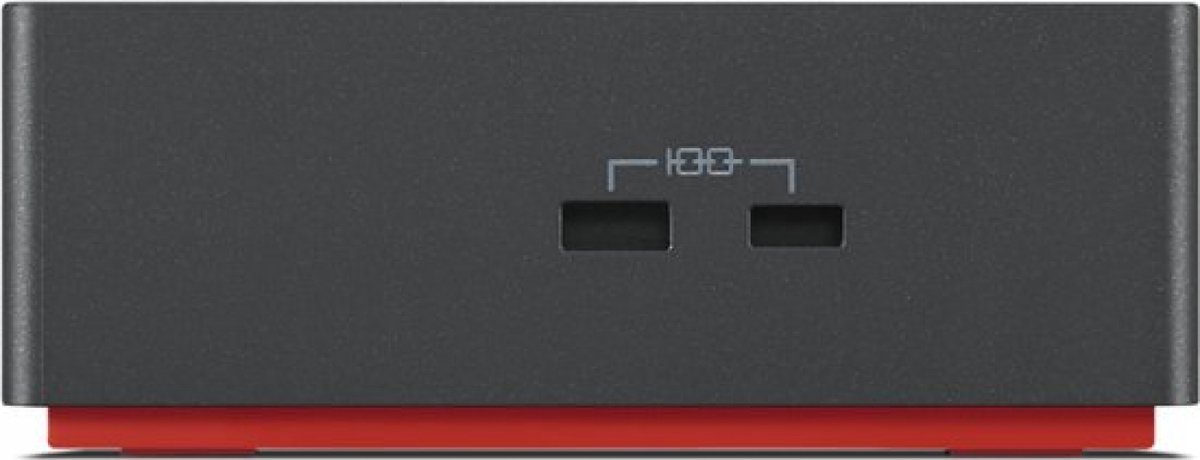 Lenovo 40B00300UK laptop dock & poortreplicator Bedraad Thunderbolt 4 Zwart, Rood thumbnail 4