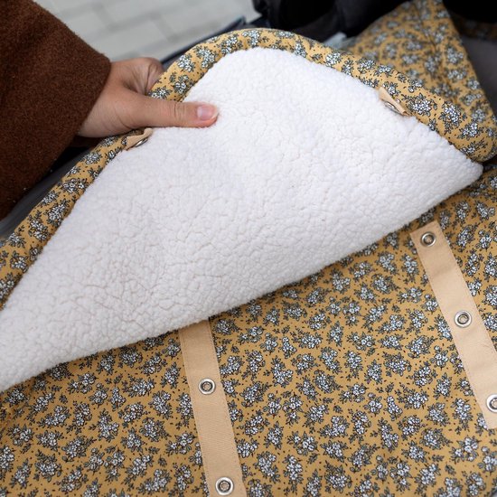 BEMINI Voetenzak - Biside 0-12m - Warme teddy - Heidi Oker van Bemini — afbeelding 3
