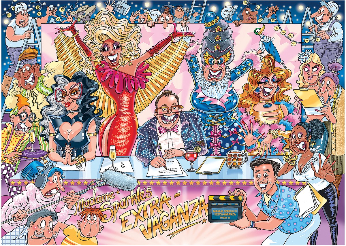 Wasgij Original Rule The Runway puzzel - 1000 stukjes - Puzzel