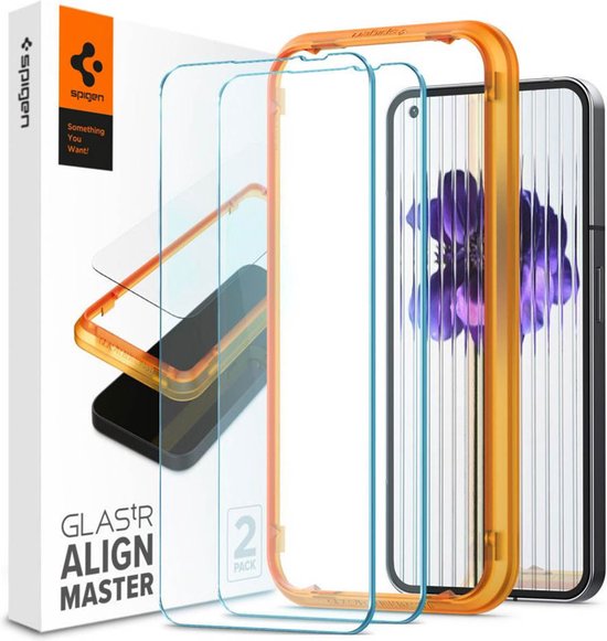 Spigen AGL06981, Nothing, Nothing Phone (2), Résistant à la poussière, Résistant aux rayures, Résistant aux chocs, 2 pièce(s)
