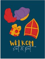 Affiche Saint Nicolas - Citation - Saint - 30x40 cm