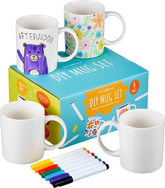 THE TWIDDLERS 4 Springseile Für Kinder - Mit Holzgriffen & Tiermotiven