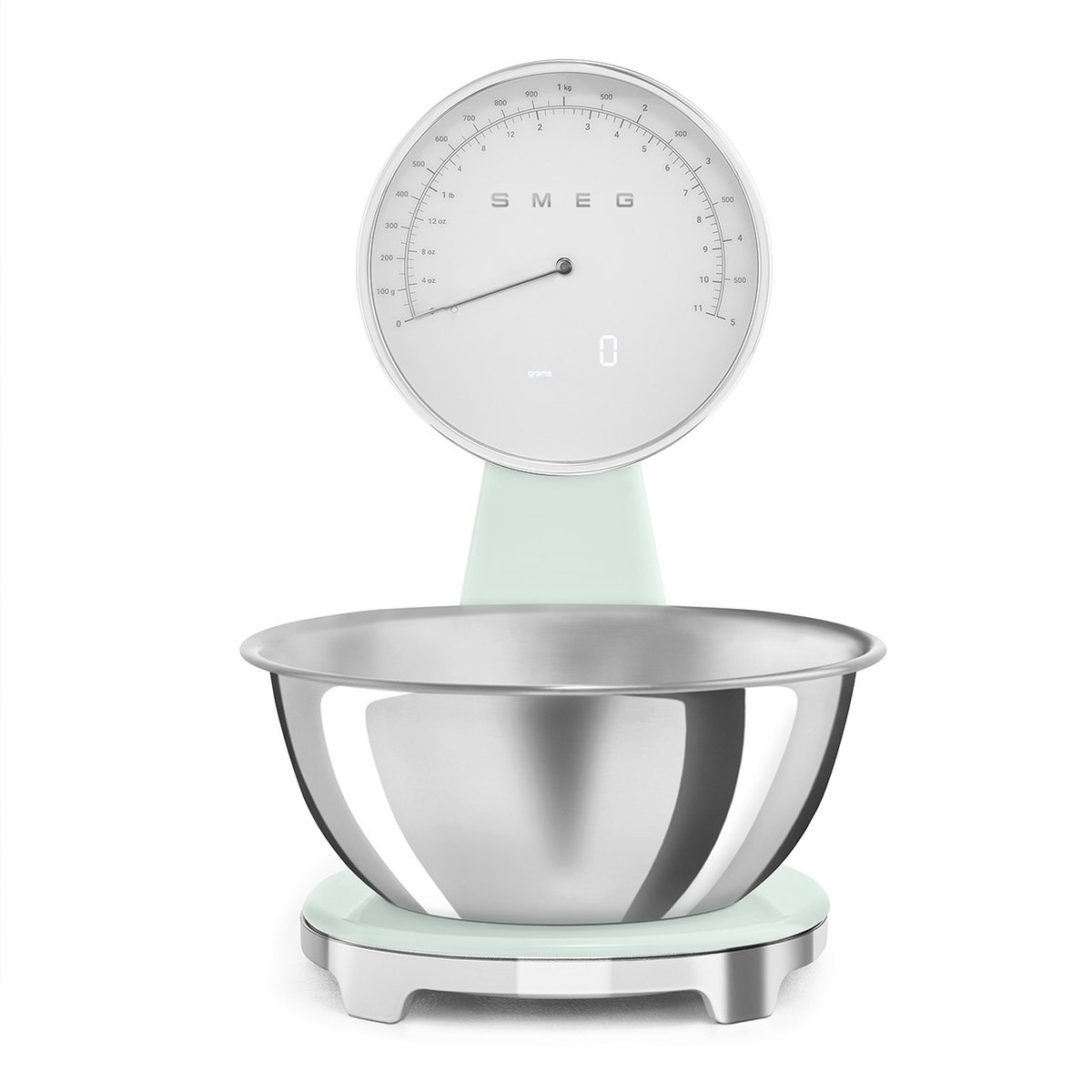 SMEG KSF01PGWW - Weegschaal - Analoog en digitaal - Watergroen