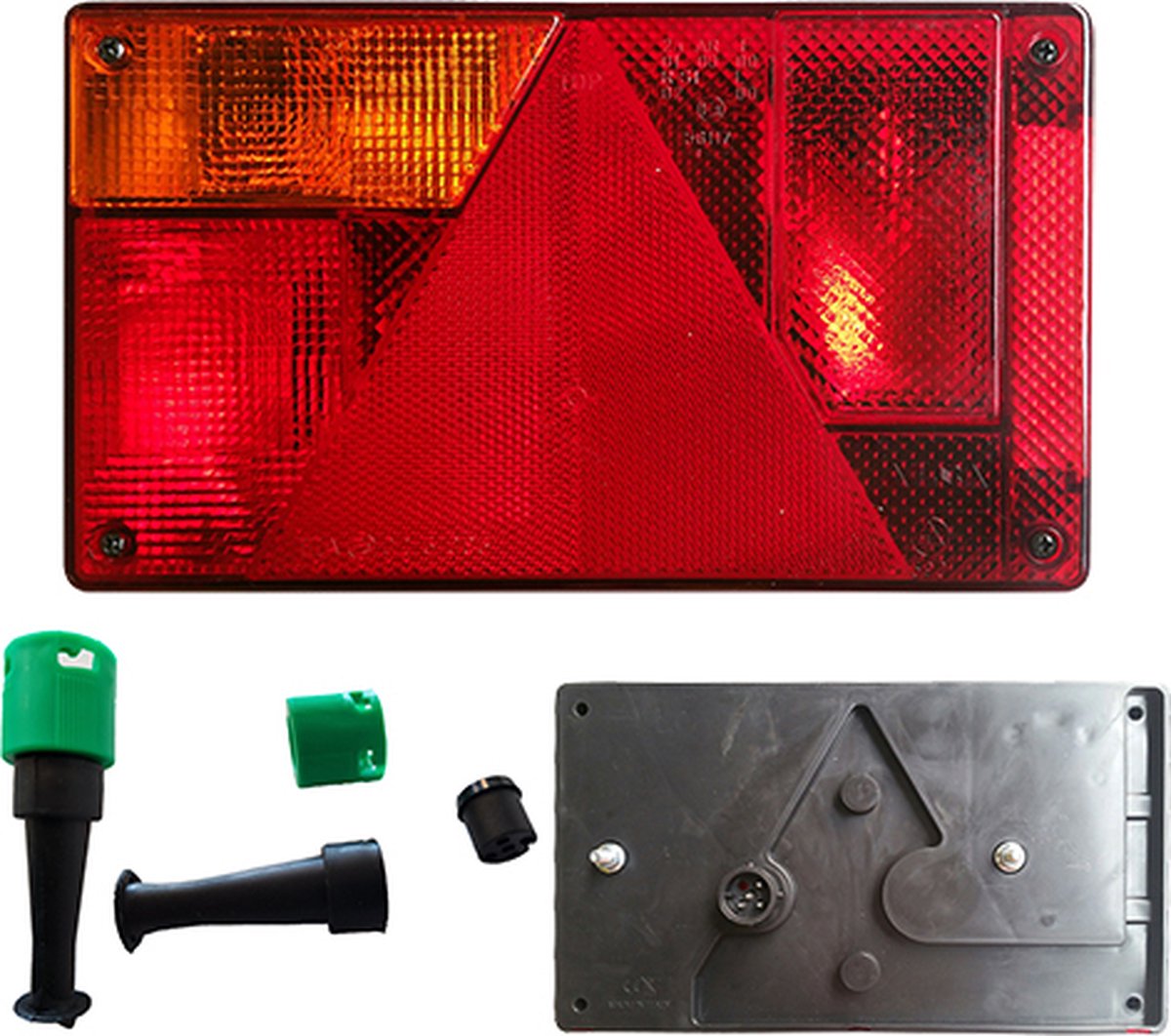 Achterlicht 235 x 135 mm Aspock/Multipoint