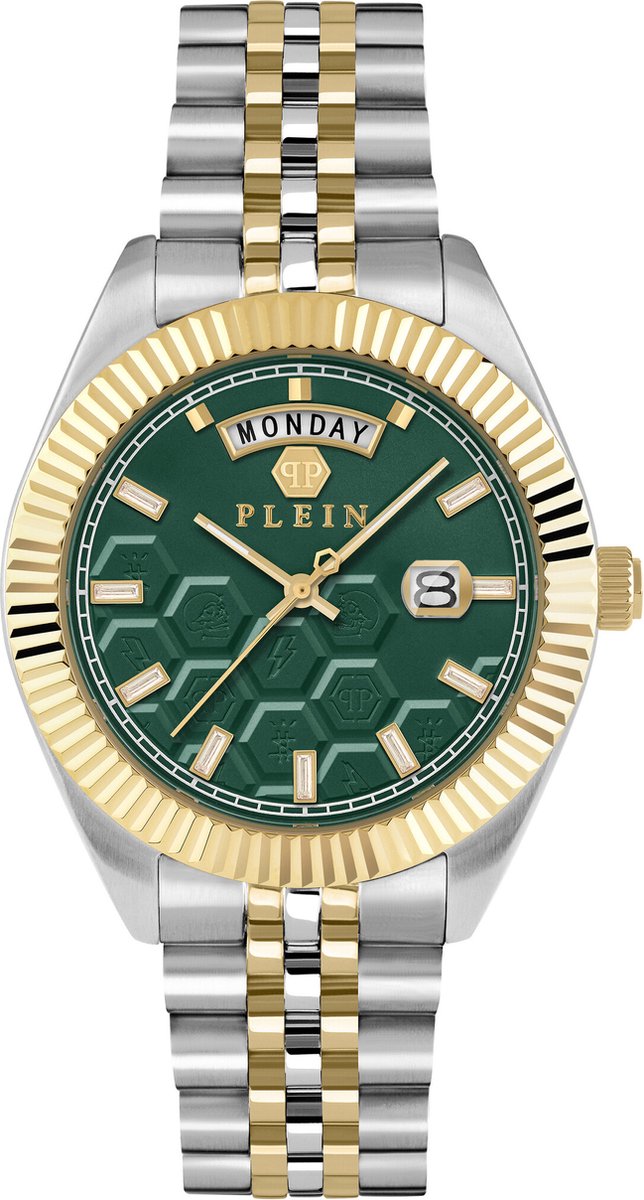 Philipp Plein Date Superlative Gent PWPVA0424 Horloge - Staal - Multi - Ø 42 mm