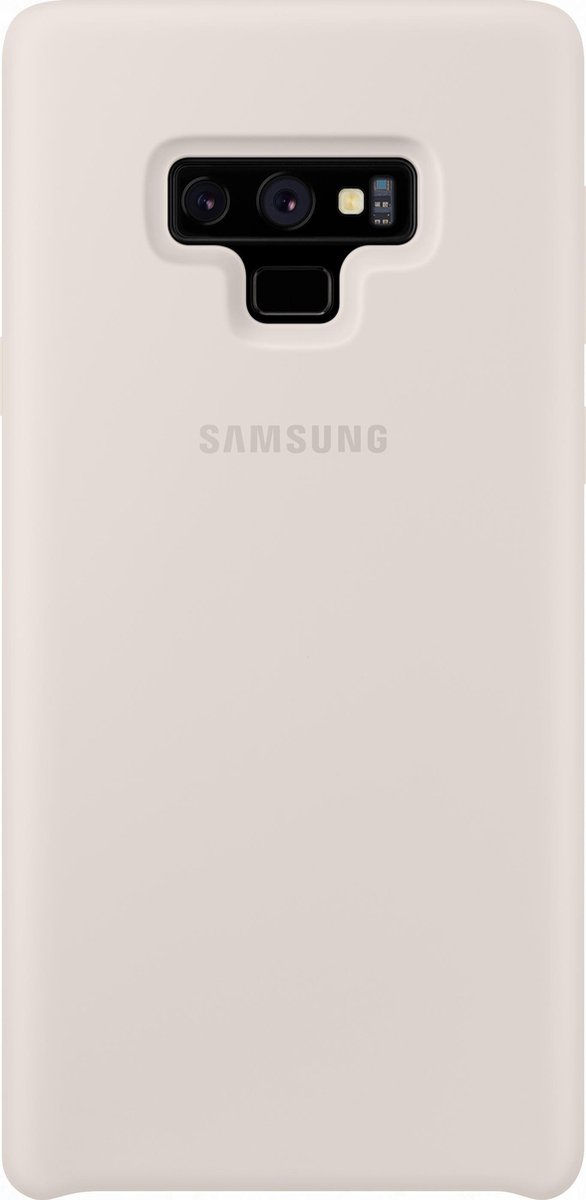 Samsung silicone cover - wit - voor Samsung N960 Galaxy Note 9