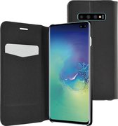 Azuri Samsung Galaxy S10 Plus hoesje - Ultra dunne book case - Zwart