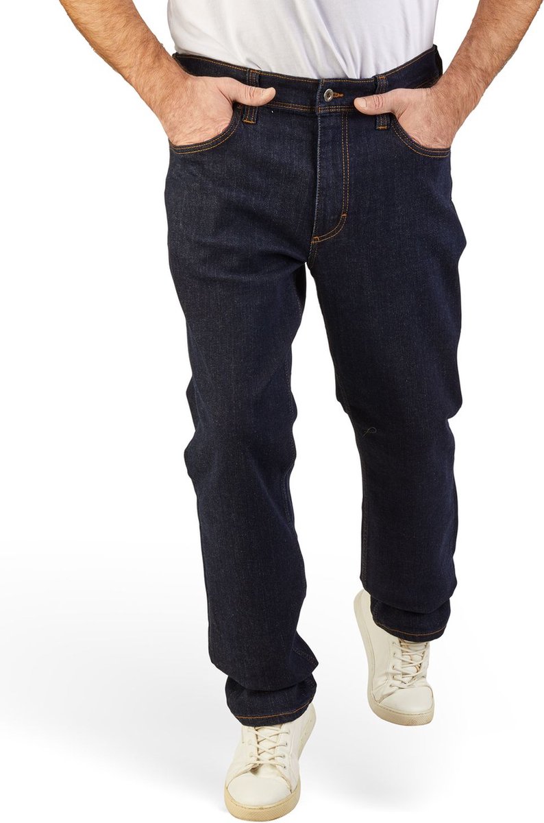 Mustang Heren Jeans Broeken Washington regular/straight Fit Blauw Volwassenen Denim Jeansbroek