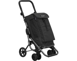 Playmarket Go Up Premium Boodschappentrolley - 2 Wiel - Boodschappenwagen - Zwart