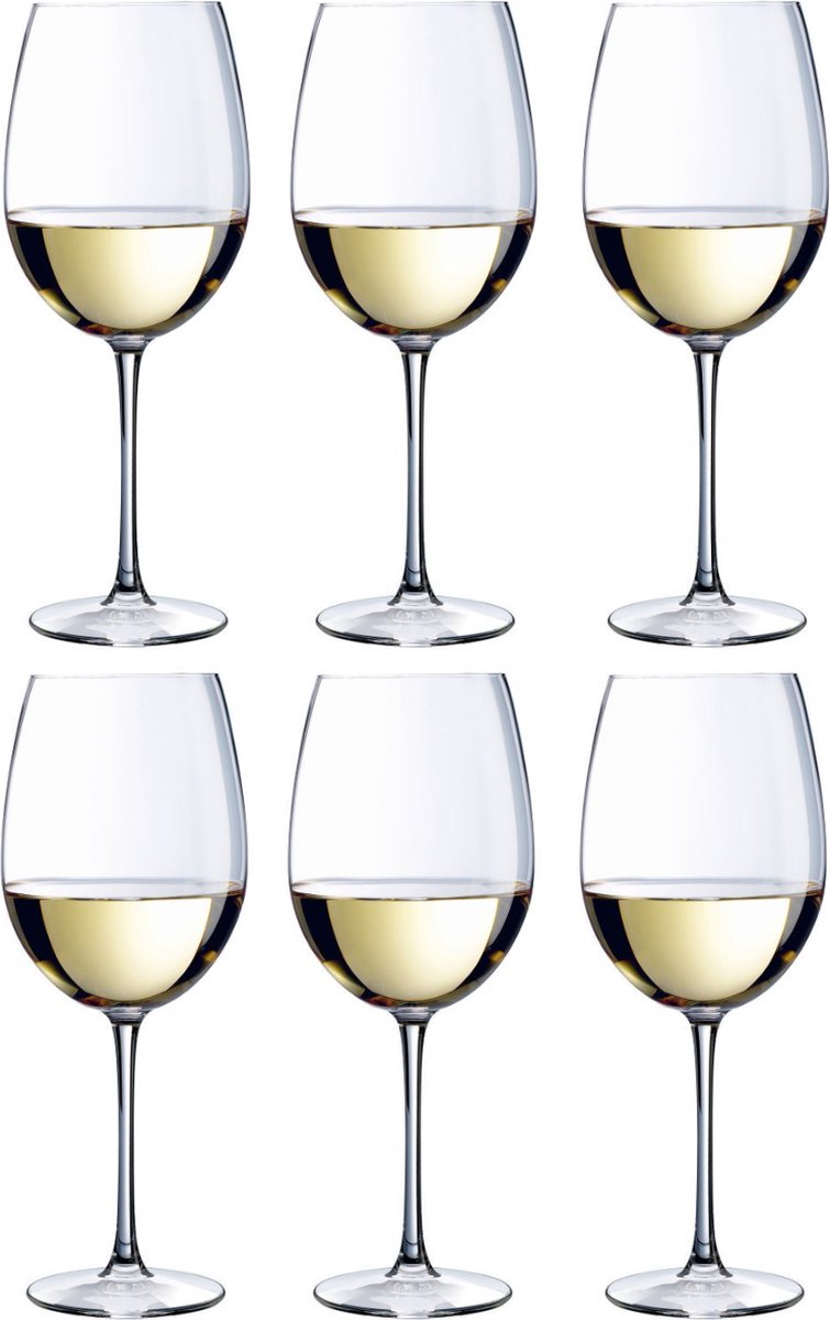 Chef&Sommelier Cabernet Wijnglas Tulip - Rond - 35 cl - Helder - Set-6