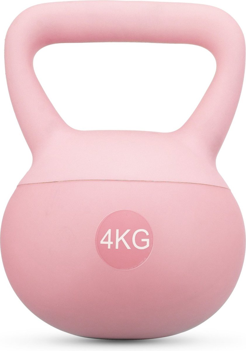 Gymtek® Zachte Kettlebell Dumbbell - 4kg - Kettlebell, Halter, Balgewicht