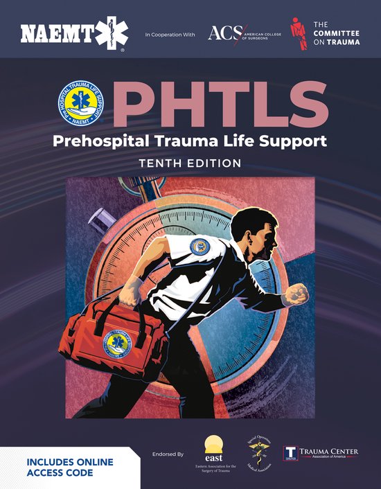 PHTLS: Prehospital Trauma Life Support (Print) with Course M ... - cover