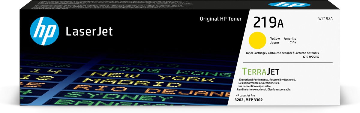 HP 219A Toner Geel