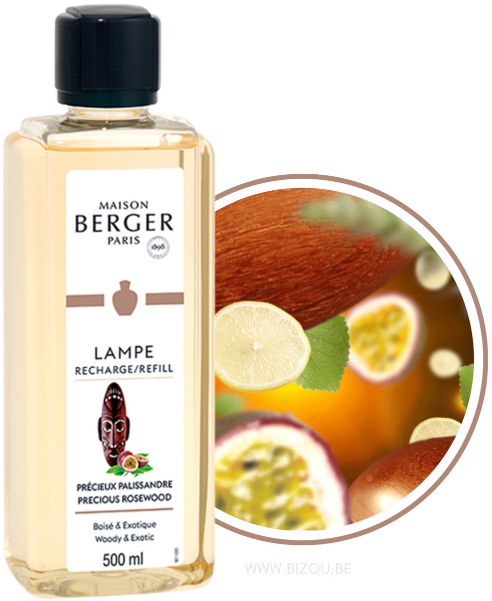 Lampe Berger - Navulling -  Précieux Palissandre - Precious Rosewood 500ml