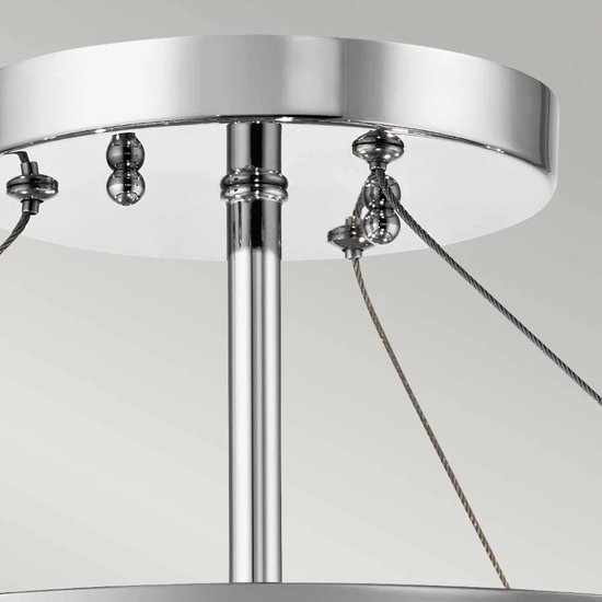 Plafonnier LED Kichler Piper | 3X E14 Max 60W | Dimmable | Chrome poli