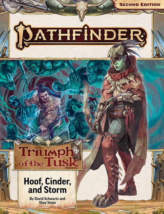 PATHFINDER ADV PATH TRIUMPH OF THE TUSK (P2)- Pathfinder Adventure Path: Hoof, Cinder, and Storm (Triumph of the Tusk 2 of 3) (P2)