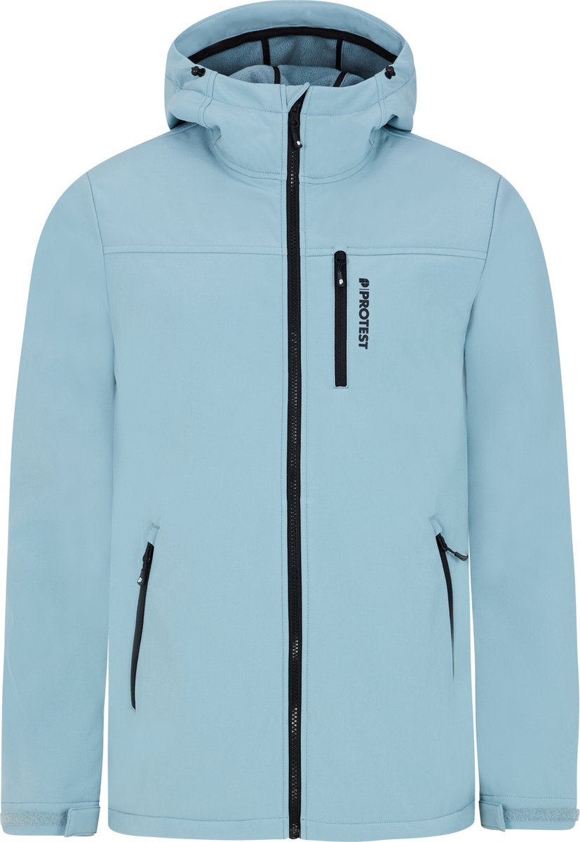 Protest PRTKagu Jas Heren Outdoorjas Softshell Waterkolom 10K Blauw
