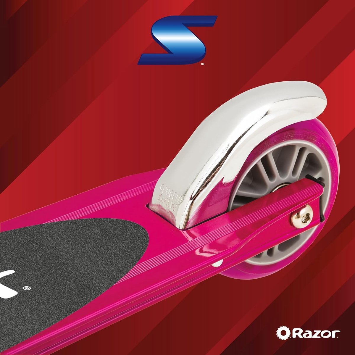 Razor S Sport - Step - Roze - Opvouwbaar - Kleine Wielen 98 mm - Voor Kinderen - Tot 100 kg - Vanaf 6 jaar — afbeelding 8
