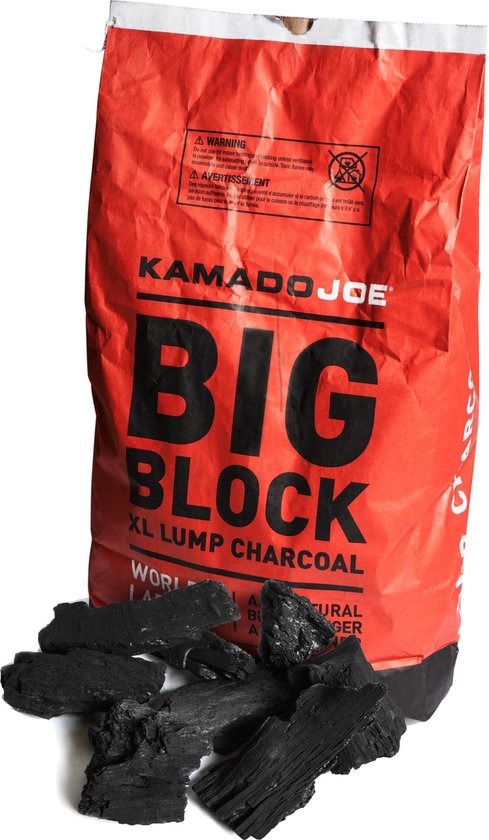 Kamado Joe - Big Blocks - Houtskool / maximum 25 kg per bestelling