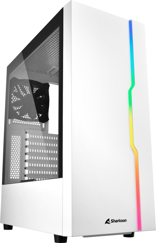 ATX Semi-toren doos Sharkoon RGB Slider