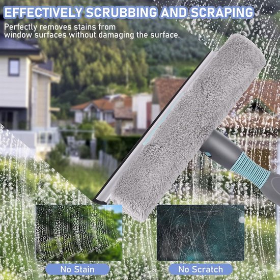 Leifheit Reiniging - Raamwisser Window Slider Met Telescoopsteel 120 200 Cm 51523