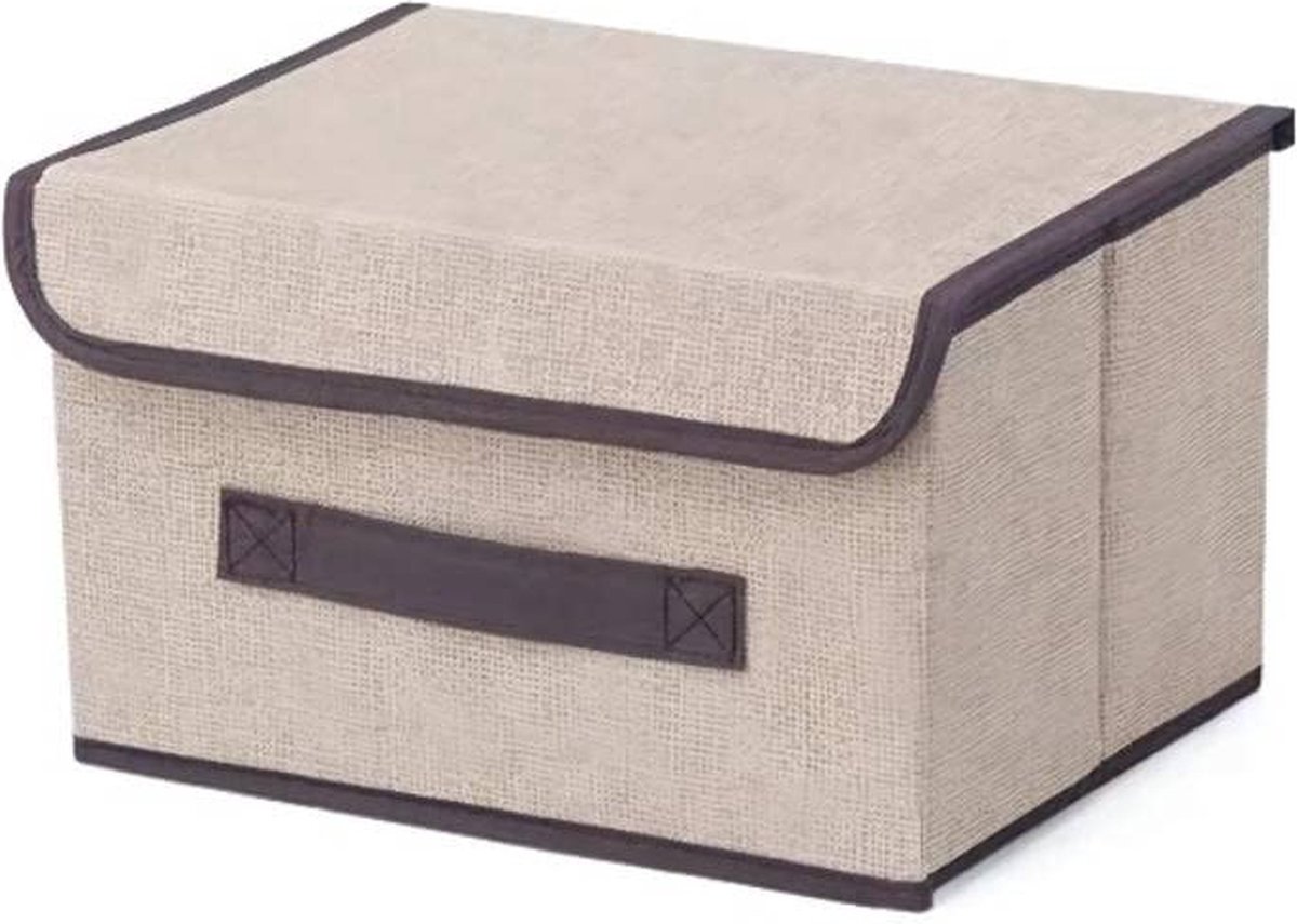Goodivery ® Ruime Opbergdozen met Deksel en Handvatten voor Efficiënte Opslagoplossingen