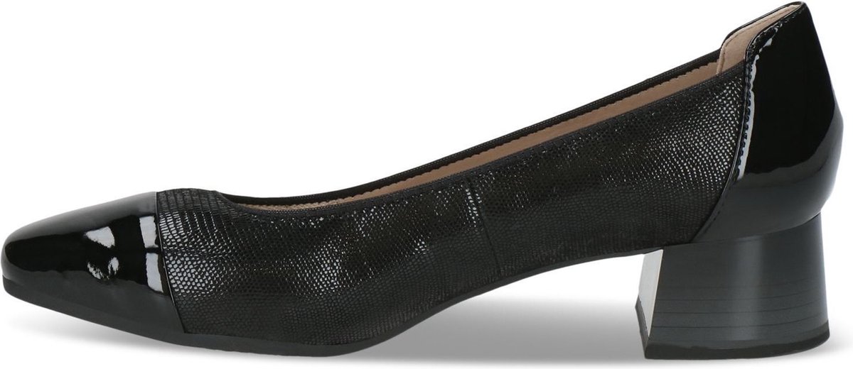 CAPRICE Pumps 9-22308-43 H-breedte, Black Nappa, 39 EU Breed CAPRICE Pumps 9-22308-43 H-breedte, Black Nappa, 39 EU Breed