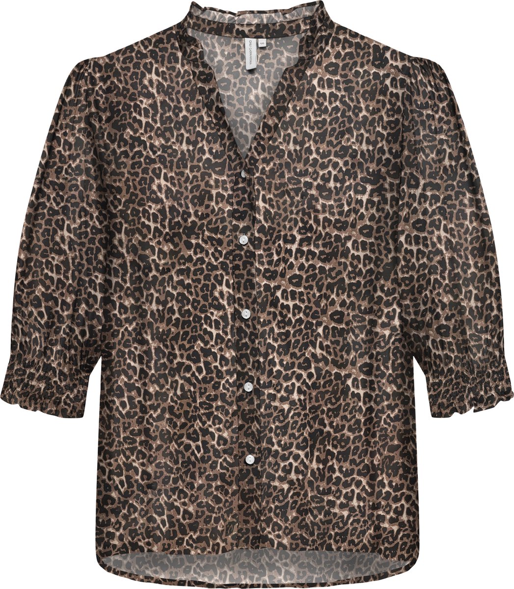 ONLY CARMAKOMA - CARRAYA 3/4 SHIRT WVN NOOS - Dames - Blouses
