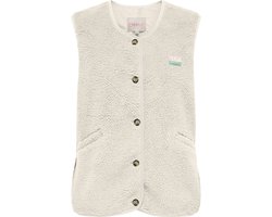 Only Gilet Onlbaby Life Teddy Vest Pnt Cs 15335416 Birch/vintage Batch Dames Maat - S