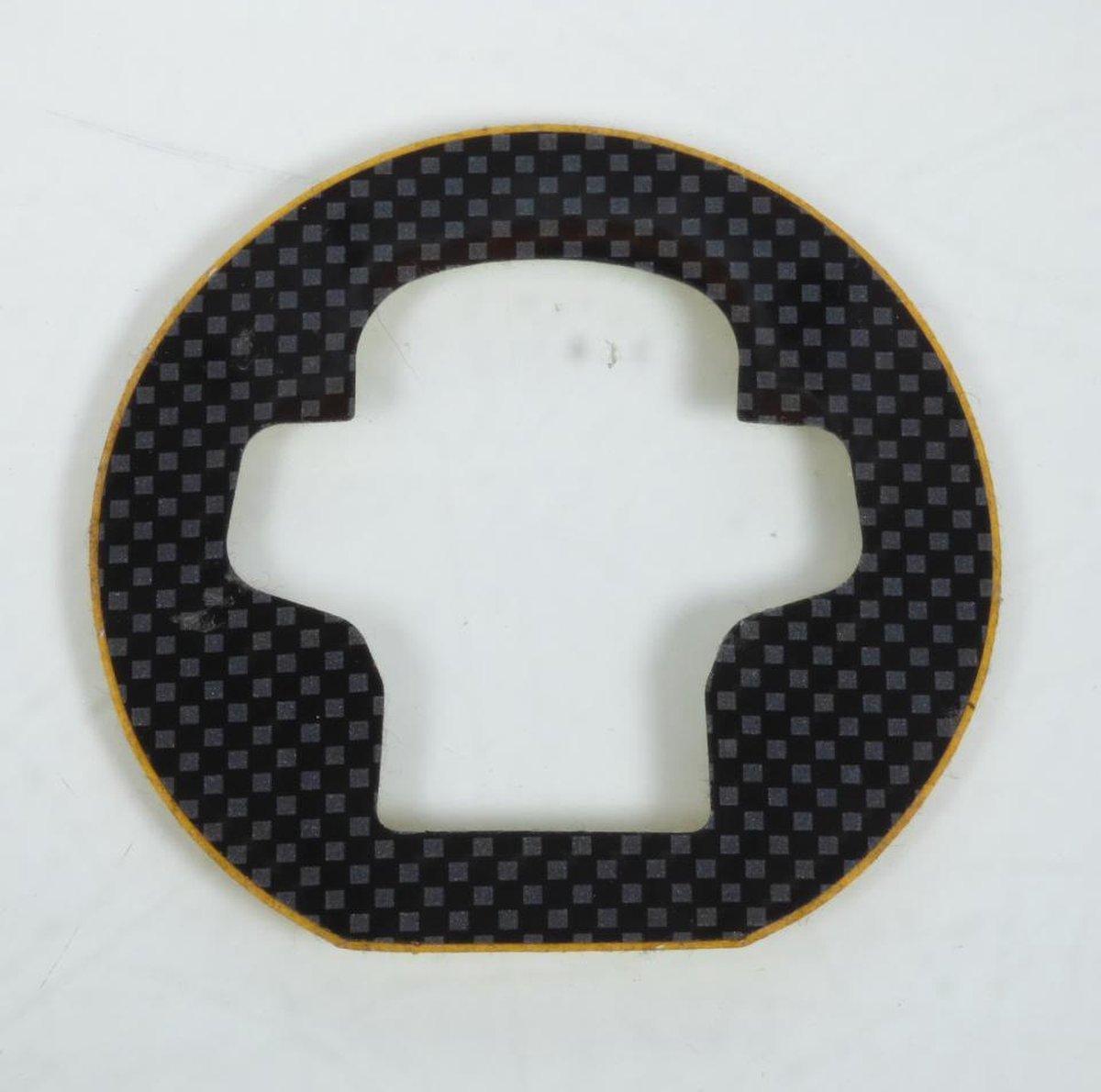Protection bouchon réservoir adhésive look cabone pour moto Suzuki 750 GSXR 2001-2002