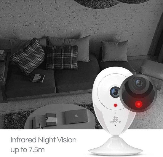 Draadloze Wifi Bewakingscamera voor Binnen - 1080p FHD met Nachtzicht, Bewegingsdetectie en Bidirectionele Audio — afbeelding 5