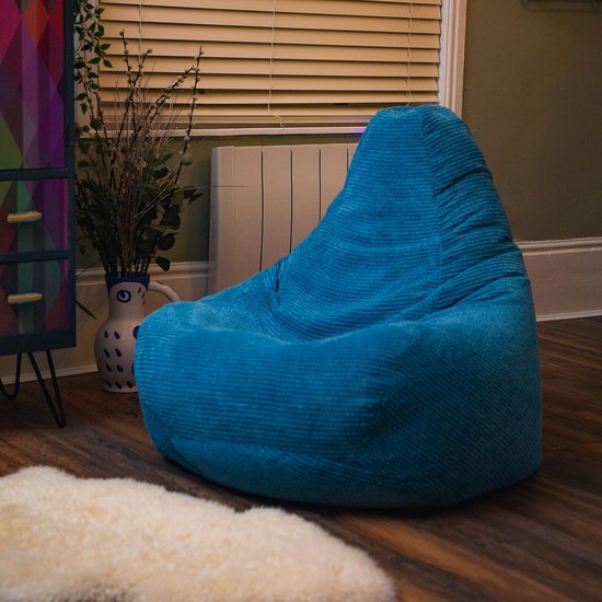 Vierkante Zitzak Stoel Katoen Linnen Zitzak Ligstoel Met Vulling Luie Fauteuil Thuis Fauteuil Pluizige Lounge Stoelen Luie Bank