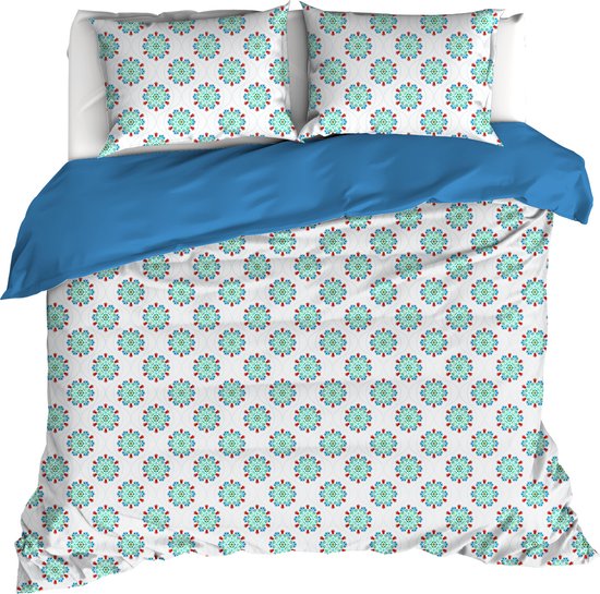 De Witte Lietaer Housse de Couette Holly - Double - 200x200/220 cm - Dragon Fly